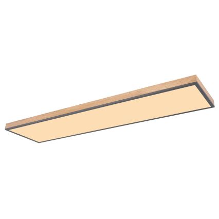 Globo - Dæmpbar LED-loftlampe LED/36W/230V 2700-6500K brun/grå + fjernbetjening