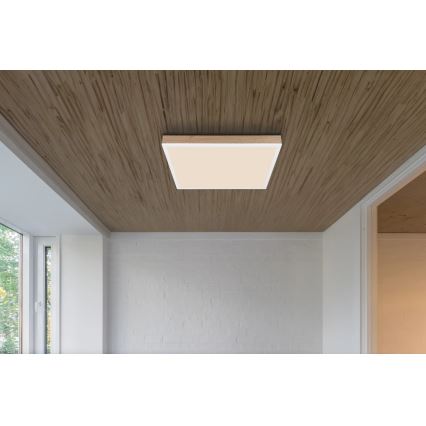 Globo - LED loftlampe dæmpbar LED/24W/230V 2700-6500K + fjernbetjening brun/hvid