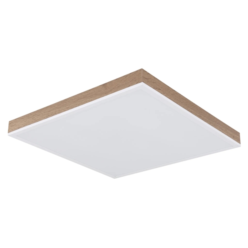Globo - LED loftlampe dæmpbar LED/24W/230V 2700-6500K + fjernbetjening brun/hvid