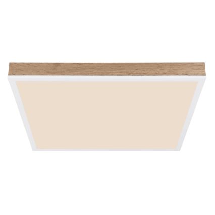Globo - LED loftlampe dæmpbar LED/24W/230V 2700-6500K + fjernbetjening brun/hvid