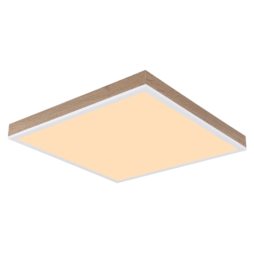 Globo - LED loftlampe dæmpbar LED/24W/230V 2700-6500K + fjernbetjening brun/hvid