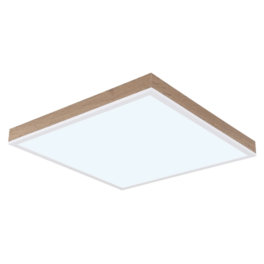 Globo - LED loftlampe dæmpbar LED/24W/230V 2700-6500K + fjernbetjening brun/hvid