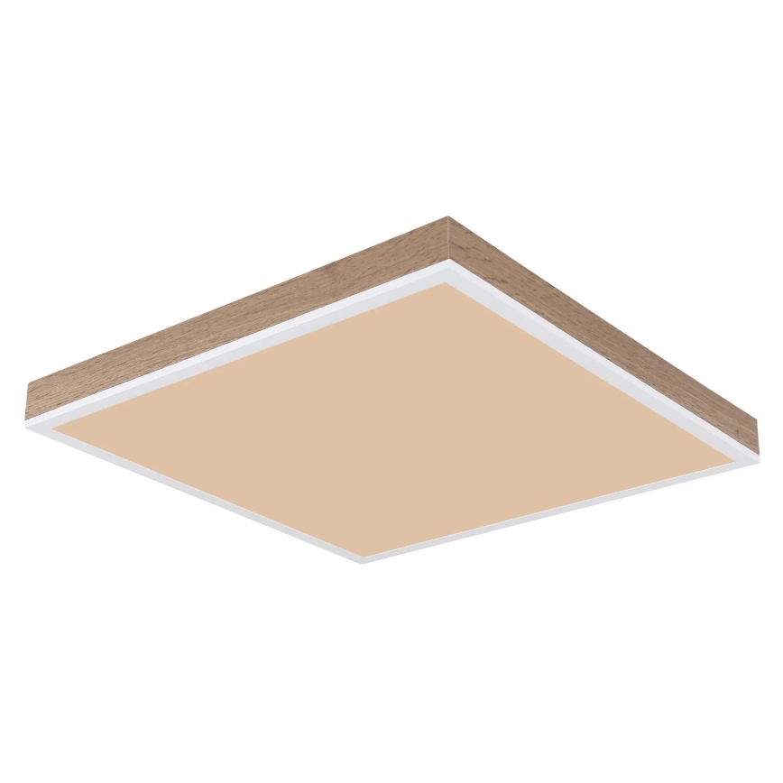 Globo - LED loftlampe dæmpbar LED/24W/230V 2700-6500K + fjernbetjening brun/hvid