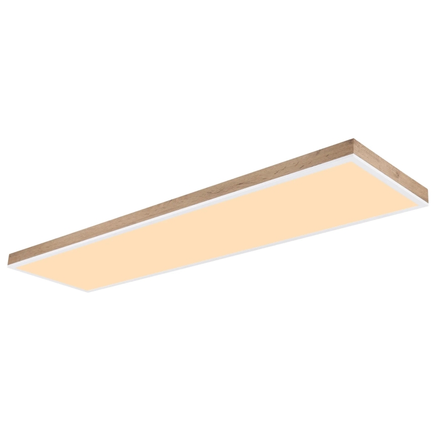 Globo - Dæmpbar LED-loftlampe LED/36W/230V 2700-6500K brun/hvid + fjernbetjening