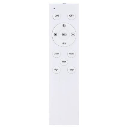 Globo - LED loftlampe dæmpbar LED/36W/230V 2700-6500K + fjernbetjening brun/hvid