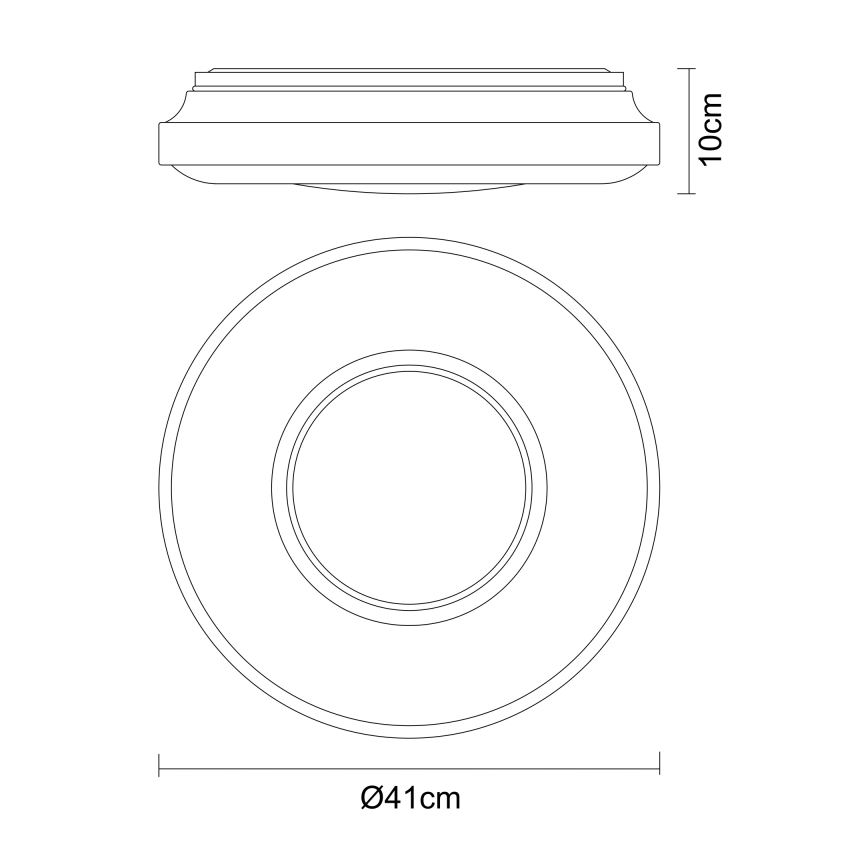 Globo - LED loftlampe LED/24W/230V