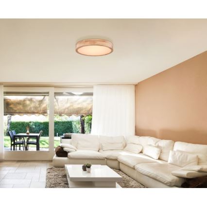 Globo - LED loftlampe dæmpbar LED/24W/230V 3000-6000K + fjernbetjening