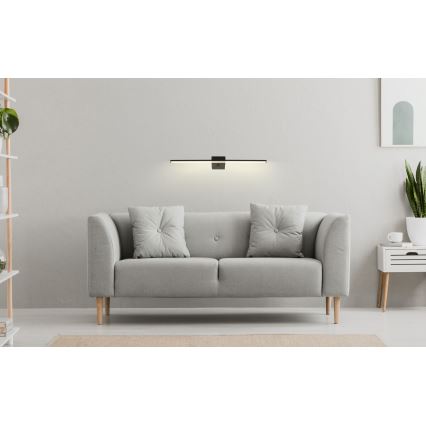 Globo - LED gallerilampe LED/12W/230V 61,5 cm sort