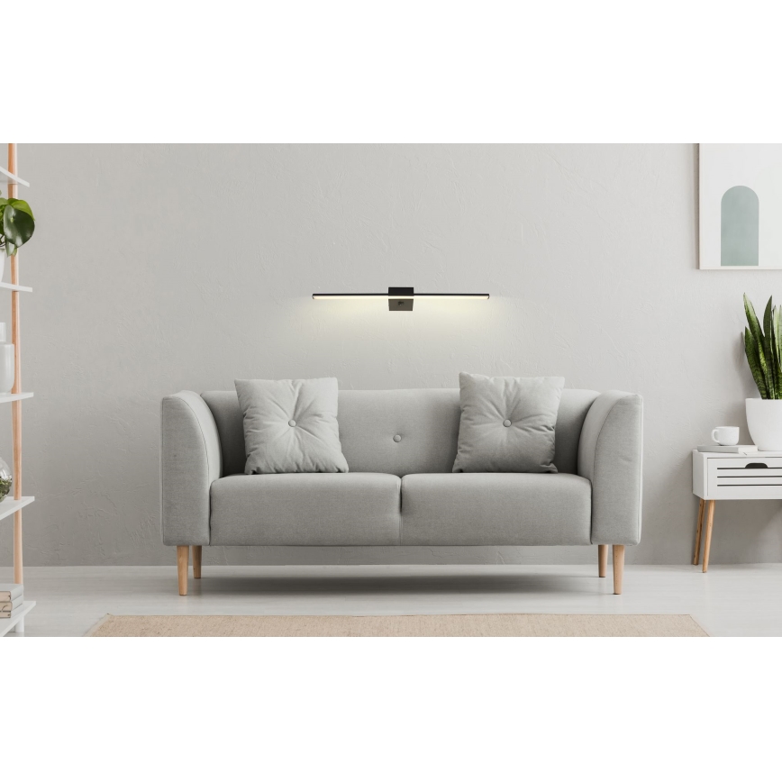 Globo - LED gallerilampe LED/12W/230V 61,5 cm sort