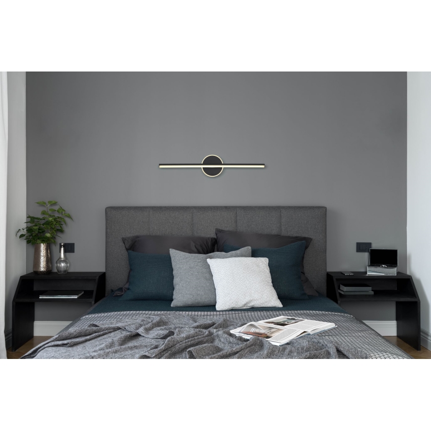 Globo - LED spejllampe til badeværelse LED/10W/230V 60,8 cm IP44 sort