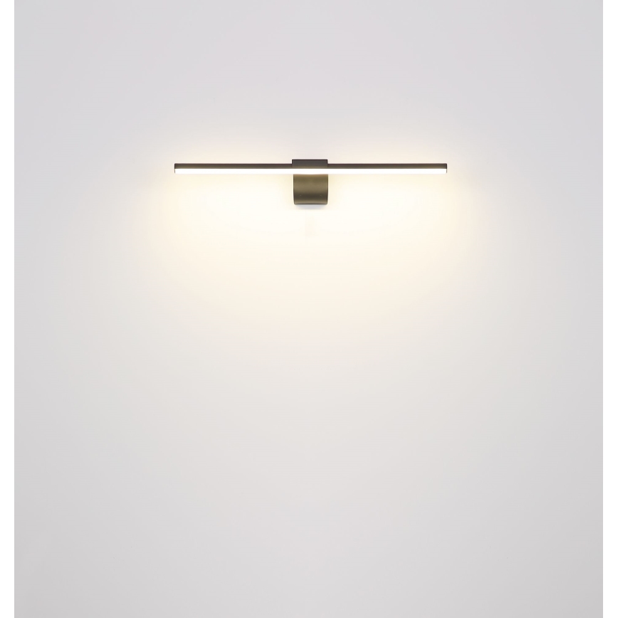Globo - LED spejllampe til badeværelse LED/10W/230V 60,8 cm IP44 sort