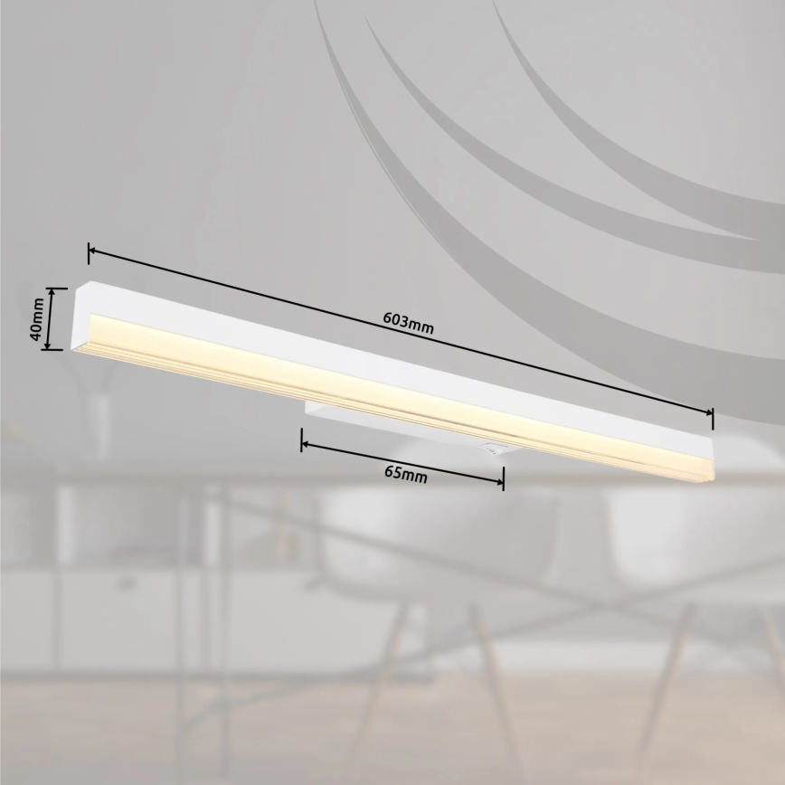 Globo - LED væglampe LED/12W/230V 3000K/6000K 60 cm