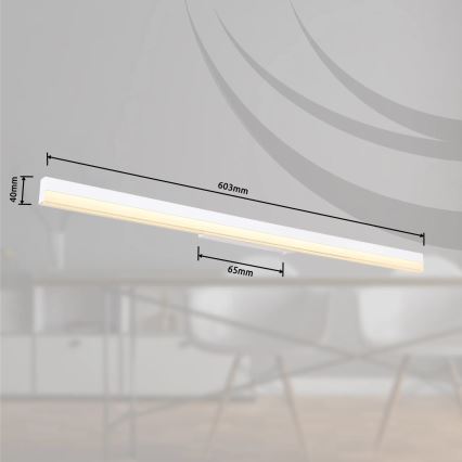 Globo - LED væglampe LED/18W/230V 3000K/6000K 80 cm