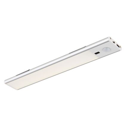 Globo - LED underskabslampe dæmpbar og genopladelig LED/1,4W/5V 4000K 1100 mAh 24 cm