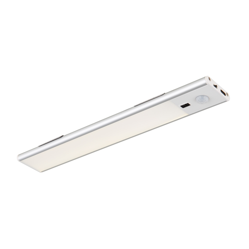 Globo - LED underskabslampe dæmpbar og genopladelig LED/1,4W/5V 4000K 1100 mAh 24 cm
