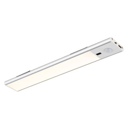 Globo - LED underskabslampe dæmpbar og genopladelig LED/1,4W/5V 4000K 1100 mAh 24 cm