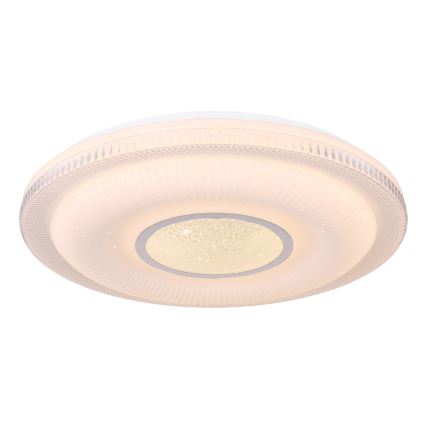 Globo - LED loftlampe dæmpbar LED/30W/230V 3000-6500K diameter 50 cm hvid Wi-Fi Tuya + fjernbetjening
