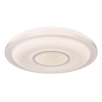 Globo - LED loftlampe dæmpbar LED/30W/230V 3000-6500K diameter 50 cm hvid Wi-Fi Tuya + fjernbetjening