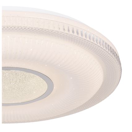 Globo - LED loftlampe dæmpbar LED/30W/230V 3000-6500K diameter 50 cm hvid Wi-Fi Tuya + fjernbetjening