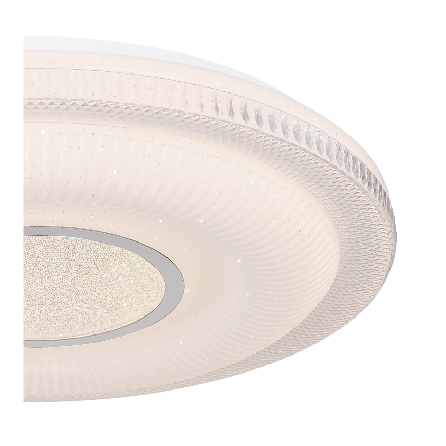 Globo - LED loftlampe dæmpbar LED/30W/230V 3000-6500K diameter 50 cm hvid Wi-Fi Tuya + fjernbetjening