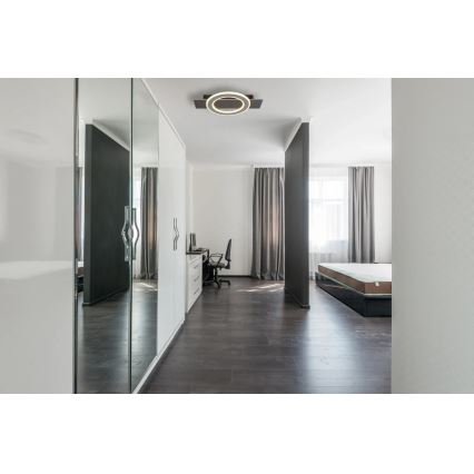 Globo - LED loftlampe LED/18W/230V antracit