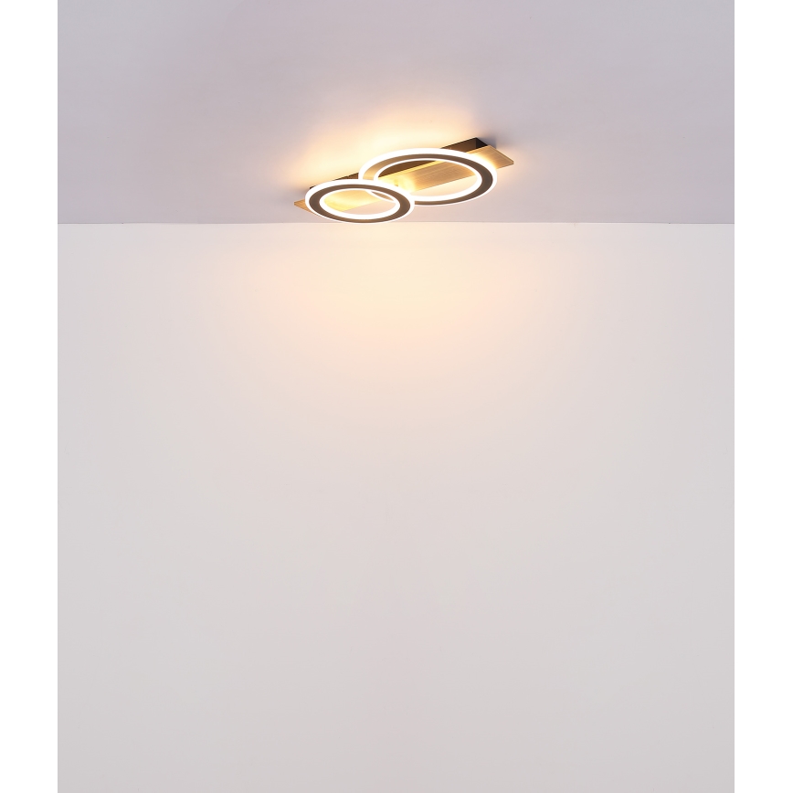 Globo - LED loftlampe LED/40W/230V brun