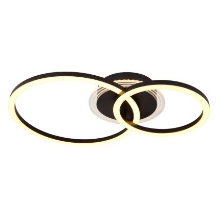 Globo - LED loftlampe LED/30W/230V 2700/4500/6500K diameter 33x50 cm sort