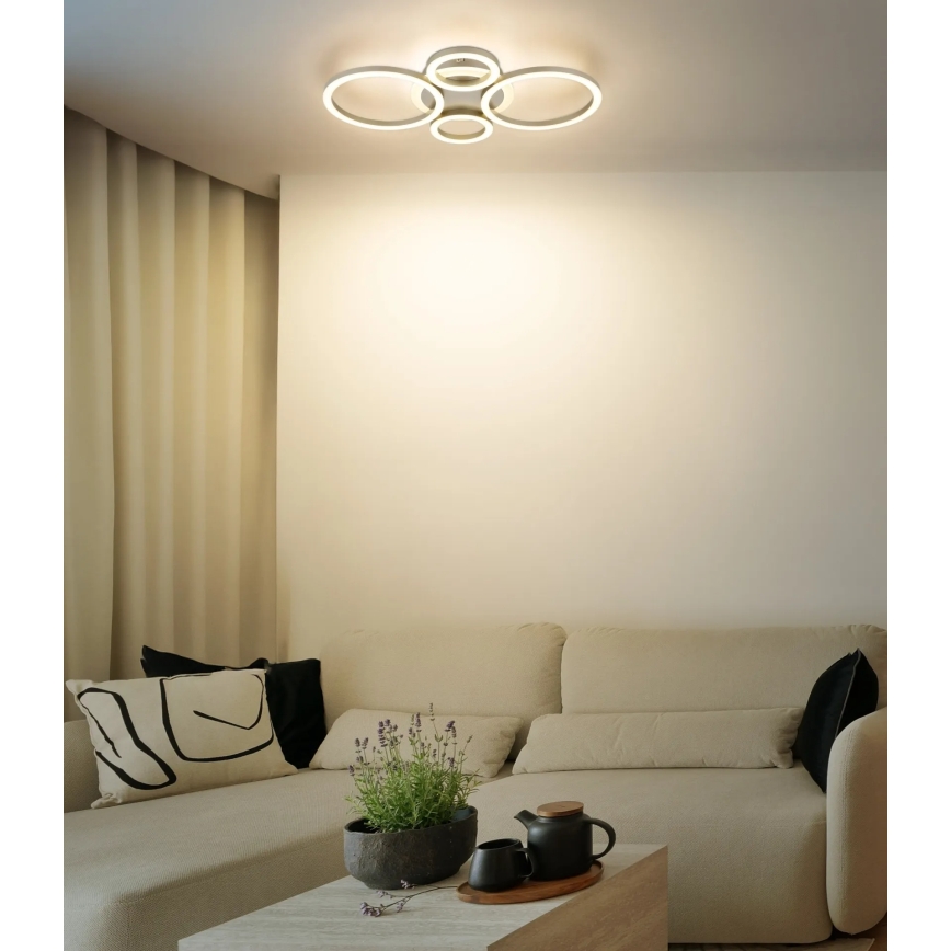 Globo - LED-loftlampe LED/40W/230V 2700/4500/6500K mål 35,5x53 cm messing