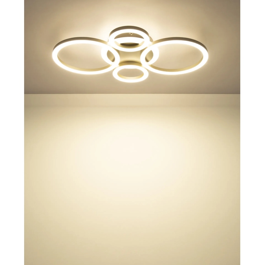 Globo - LED-loftlampe LED/40W/230V 2700/4500/6500K mål 35,5x53 cm messing