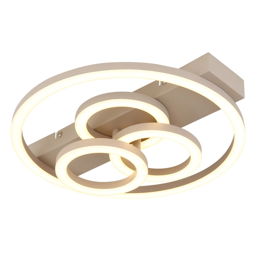 Globo - LED-dæmpbar loftlampe LED/40W/230V 2700-6500K 35x33 cm beige + fjernbetjening