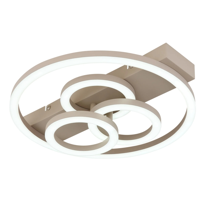 Globo - LED-dæmpbar loftlampe LED/40W/230V 2700-6500K 35x33 cm beige + fjernbetjening