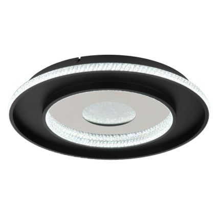 Globo - LED loftlampe dæmpbar LED/30W/230V 2700-6500K diameter 52,5 cm sort + fjernbetjening