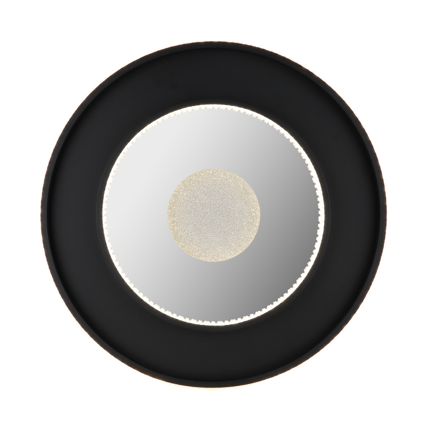 Globo - LED loftlampe dæmpbar LED/30W/230V 2700-6500K diameter 52,5 cm sort + fjernbetjening