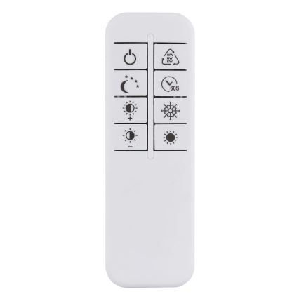 Globo - LED dæmpbar loftlampe på kabel LED/54W/230V 2700-6500K Ø 60 cm sort + fjernbetjening