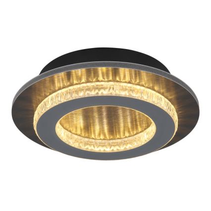 Globo - LED loftlampe LED/12W/230V 3000/4000/6500K Ø 20 cm antracit