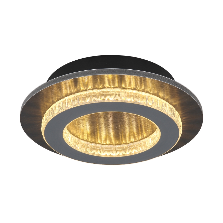 Globo - LED loftlampe LED/12W/230V 3000/4000/6500K Ø 20 cm antracit