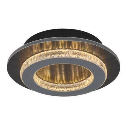 Globo - LED loftlampe LED/12W/230V 3000/4000/6500K Ø 20 cm antracit