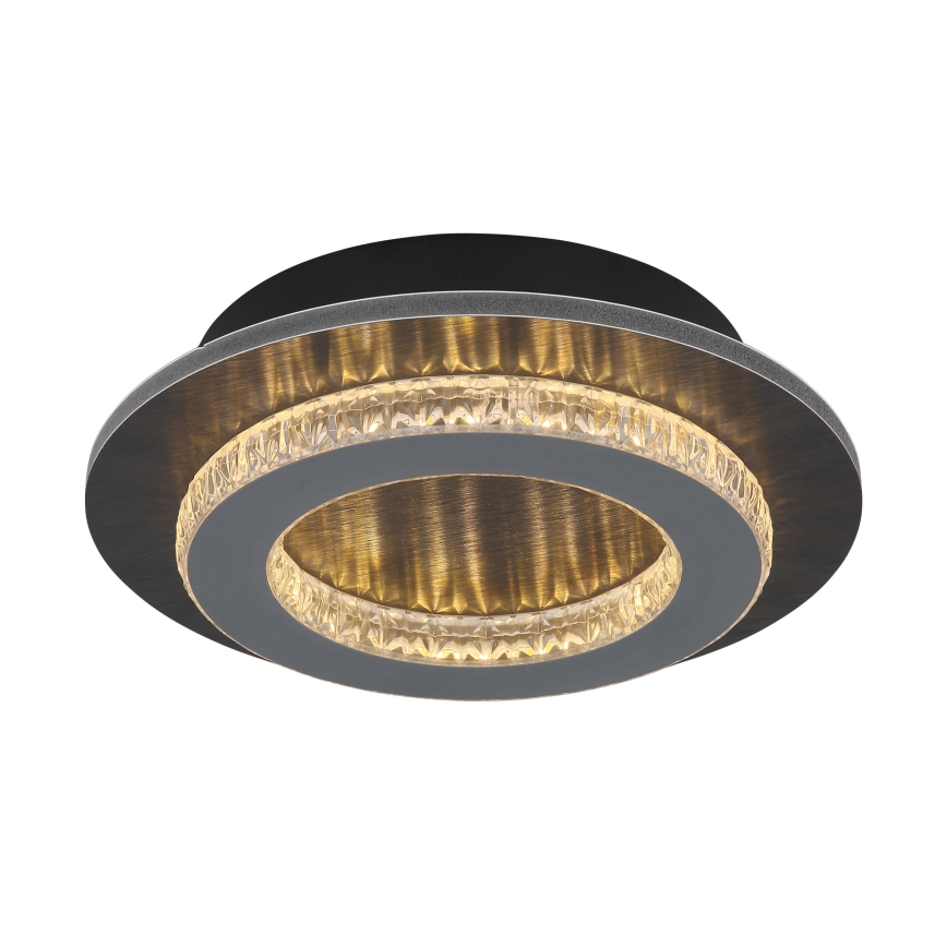 Globo - LED loftlampe LED/12W/230V 3000/4000/6500K Ø 20 cm antracit