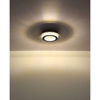 Globo - LED loftlampe LED/12W/230V 3000/4000/6500K Ø 20 cm antracit