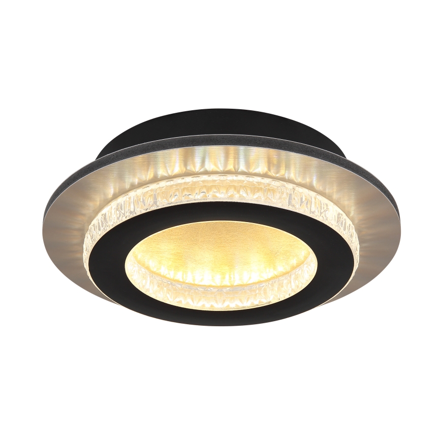 Globo - LED-loftlampe LED/12W/230V 3000/4000/6500K Ø 20 cm sort