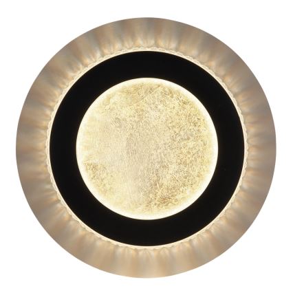Globo - LED-loftlampe LED/12W/230V 3000/4000/6500K Ø 20 cm sort