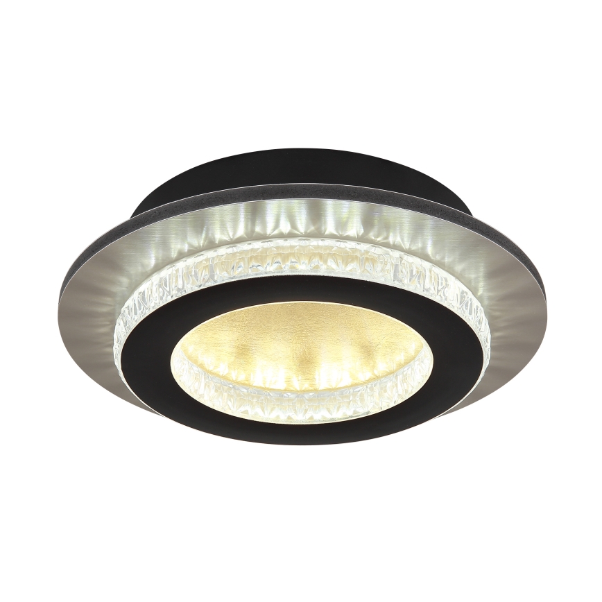 Globo - LED-loftlampe LED/12W/230V 3000/4000/6500K Ø 20 cm sort