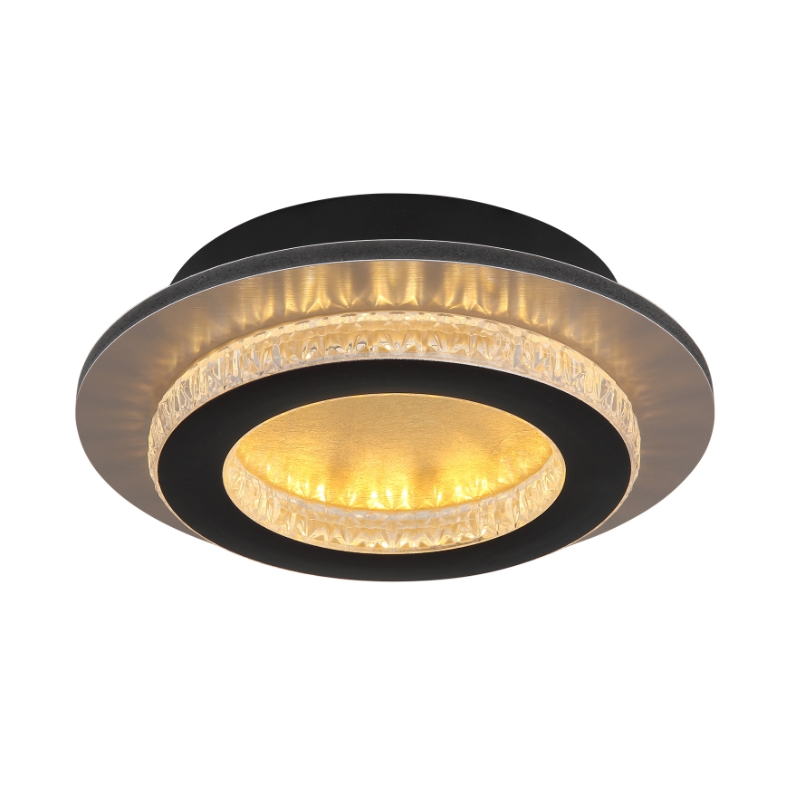Globo - LED-loftlampe LED/12W/230V 3000/4000/6500K Ø 20 cm sort