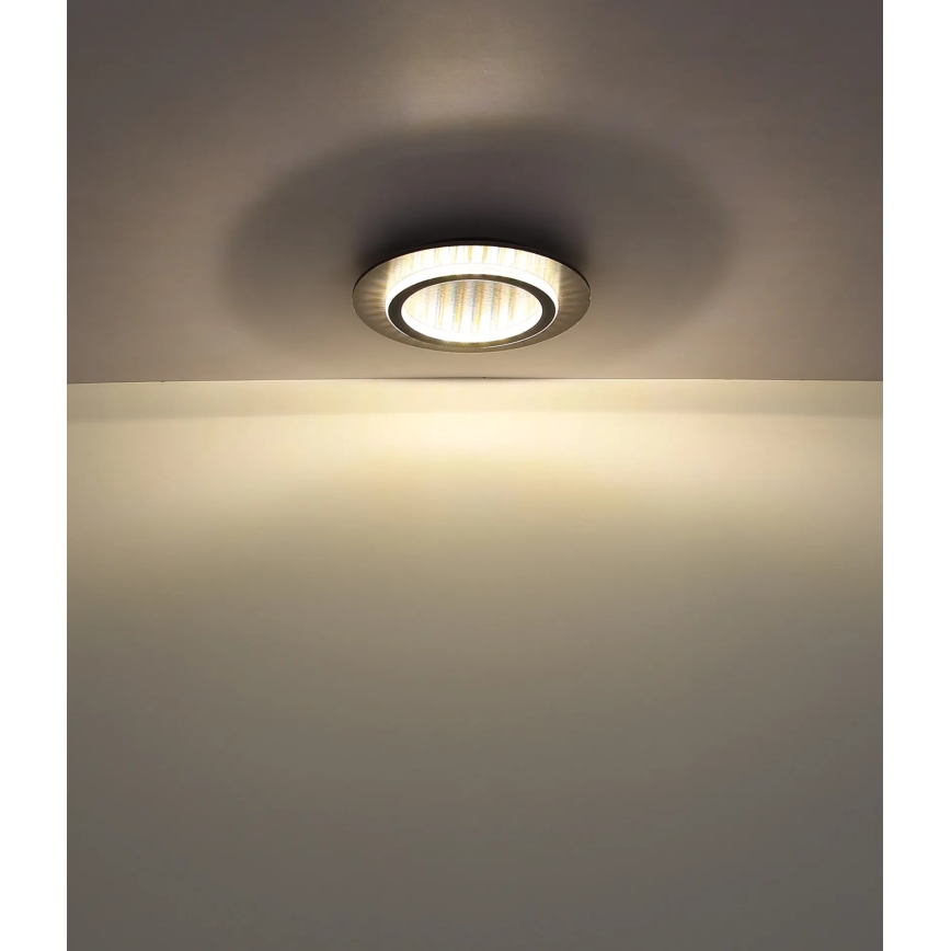 Globo - LED-loftlampe 24W/230V, 3000/4000/6500K, Ø 35 cm, antracit