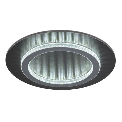 Globo - LED-loftlampe 24W/230V, 3000/4000/6500K, Ø 35 cm, antracit