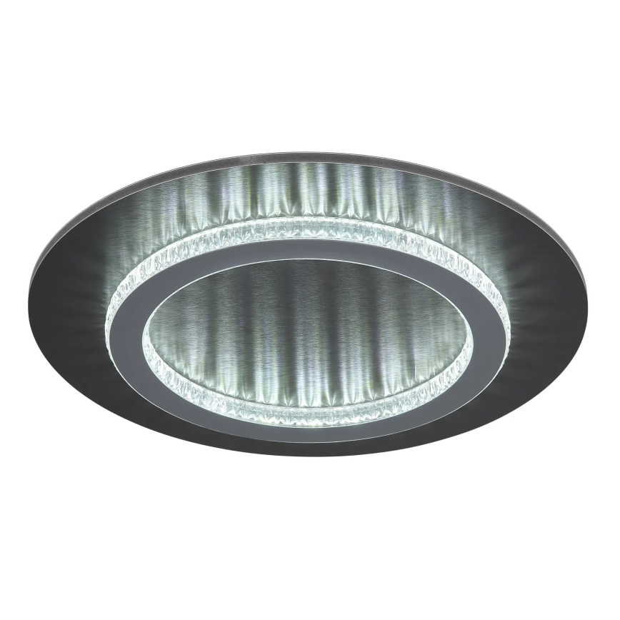 Globo - LED-loftlampe 24W/230V, 3000/4000/6500K, Ø 35 cm, antracit