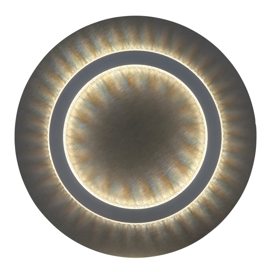 Globo - LED-loftlampe 24W/230V, 3000/4000/6500K, Ø 35 cm, antracit