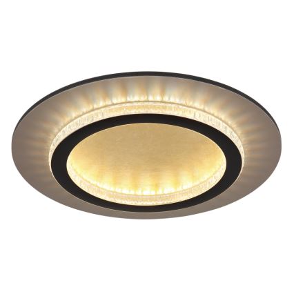 Globo - LED-loftlampe LED/24W/230V 3000/4000/6500K Ø 35 cm sort