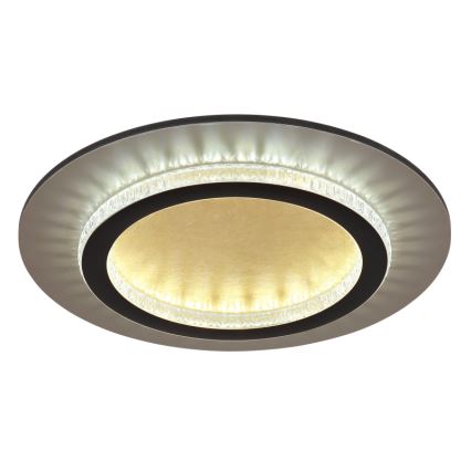 Globo - LED-loftlampe LED/24W/230V 3000/4000/6500K Ø 35 cm sort