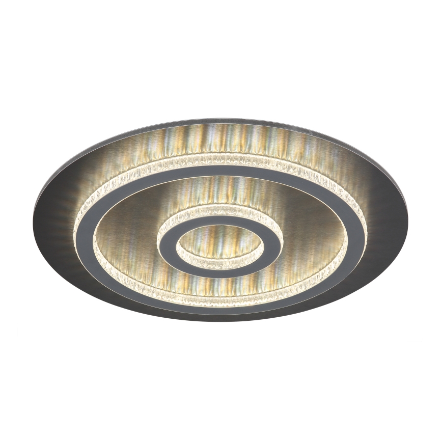 Globo - Dæmpbar LED-loftlampe LED/40W/230V 3000-6500K Ø 45 cm antracit + fjernbetjening